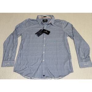 BUTTER CLOTH REGULAR FIT ICY COTTON NOBLE WAVES BLUE MENS XL NEW WITH TAGS